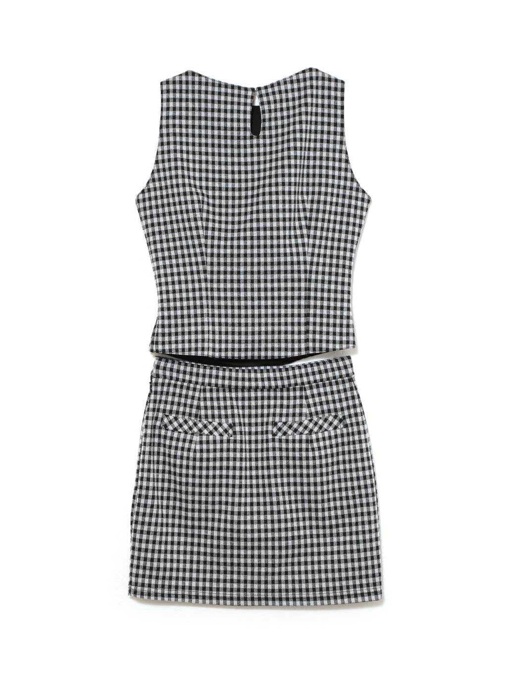 Ruru gingham set up mini