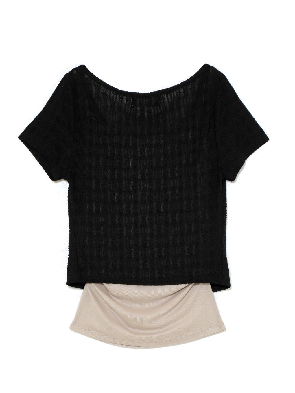 Fleur choker layered tops