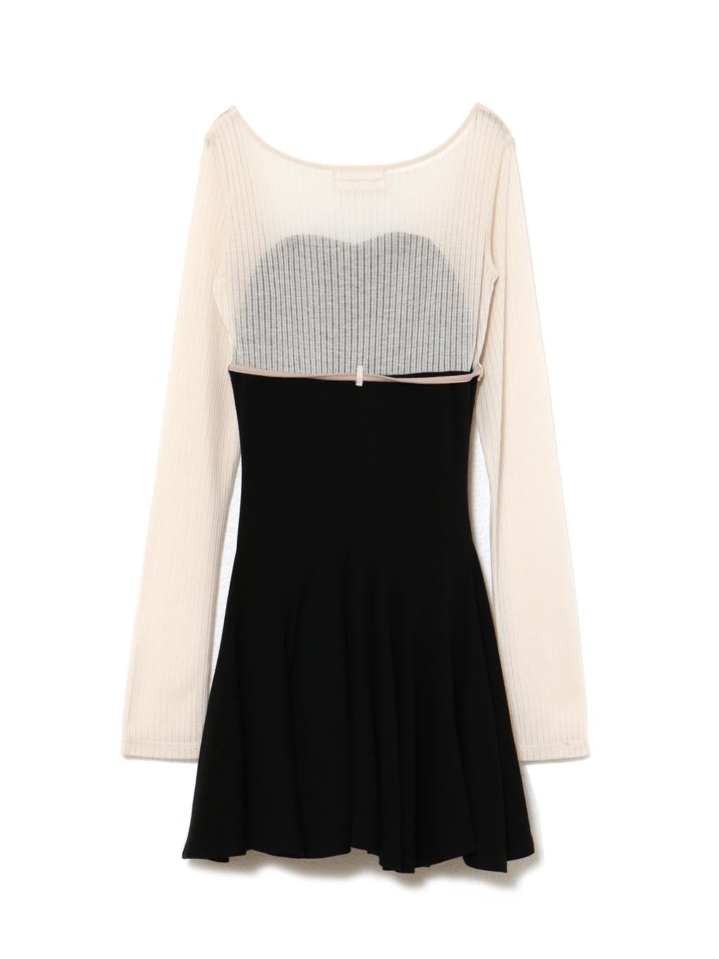 Lona ribbon mini dress