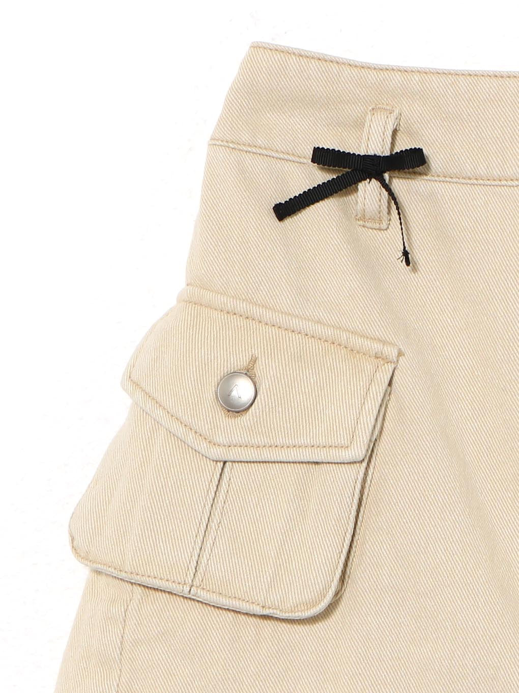 Baby ribbon mini skirt