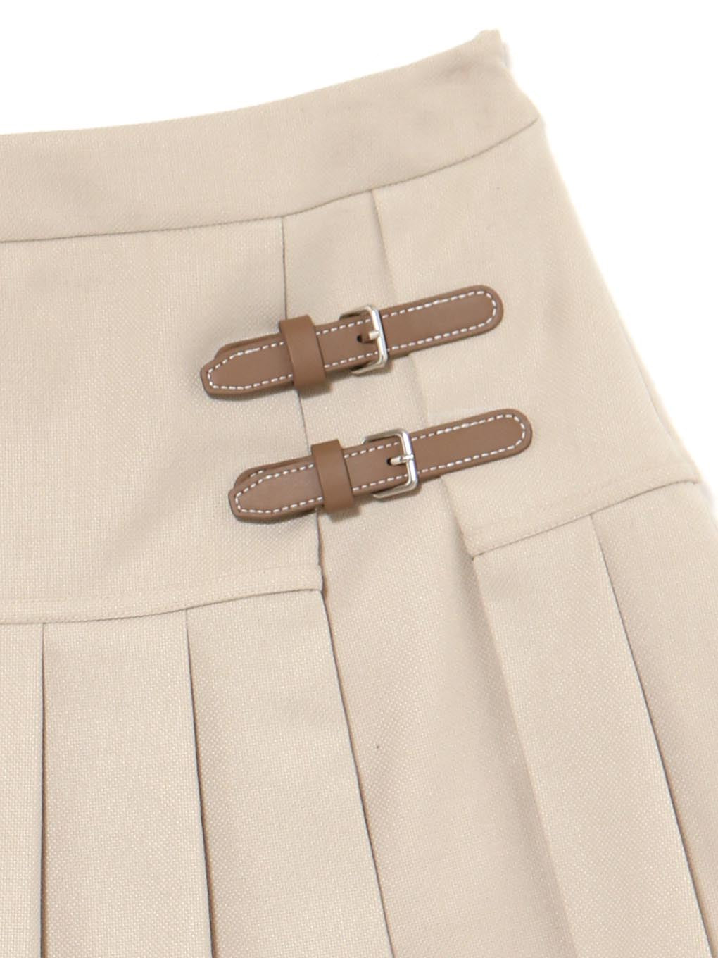 Giselle pleats skirt