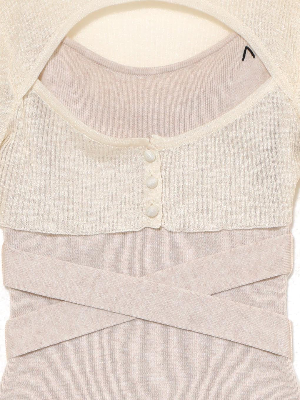 Mimi ribbon mini dress