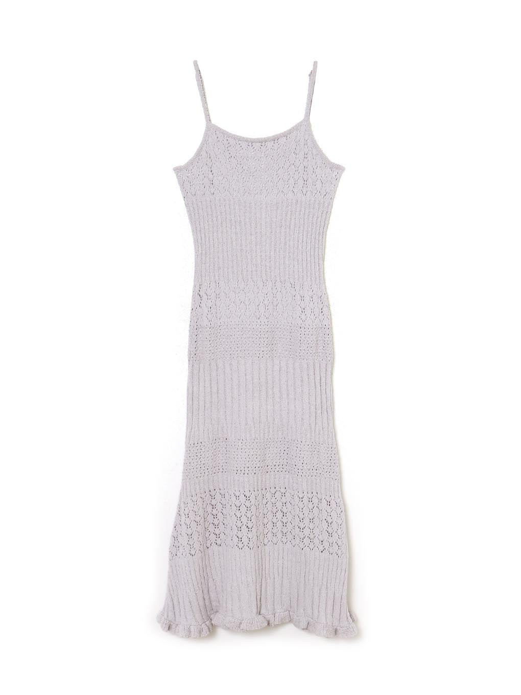 Layered crochet dress