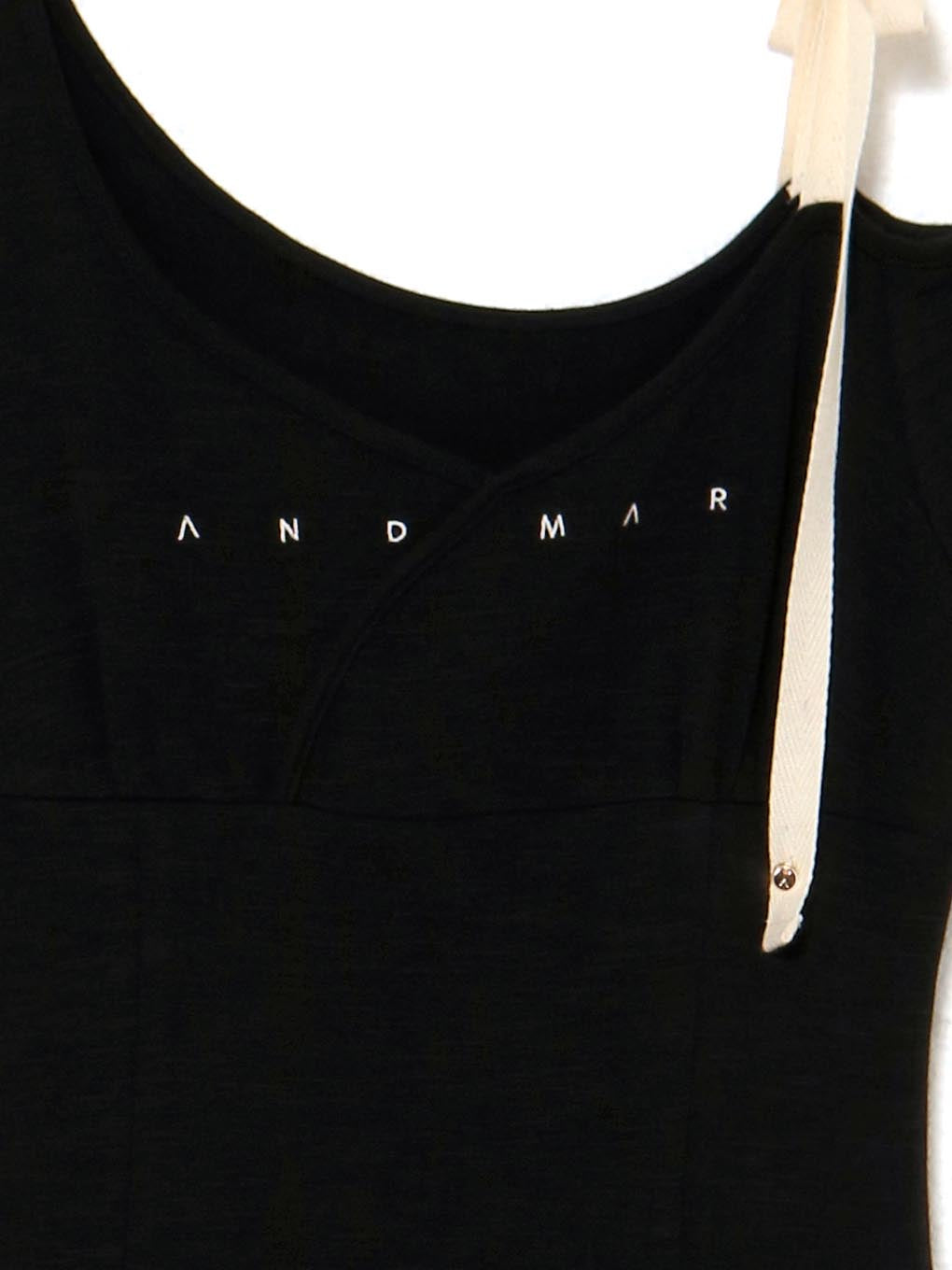 Mary logo ribbon midium dress