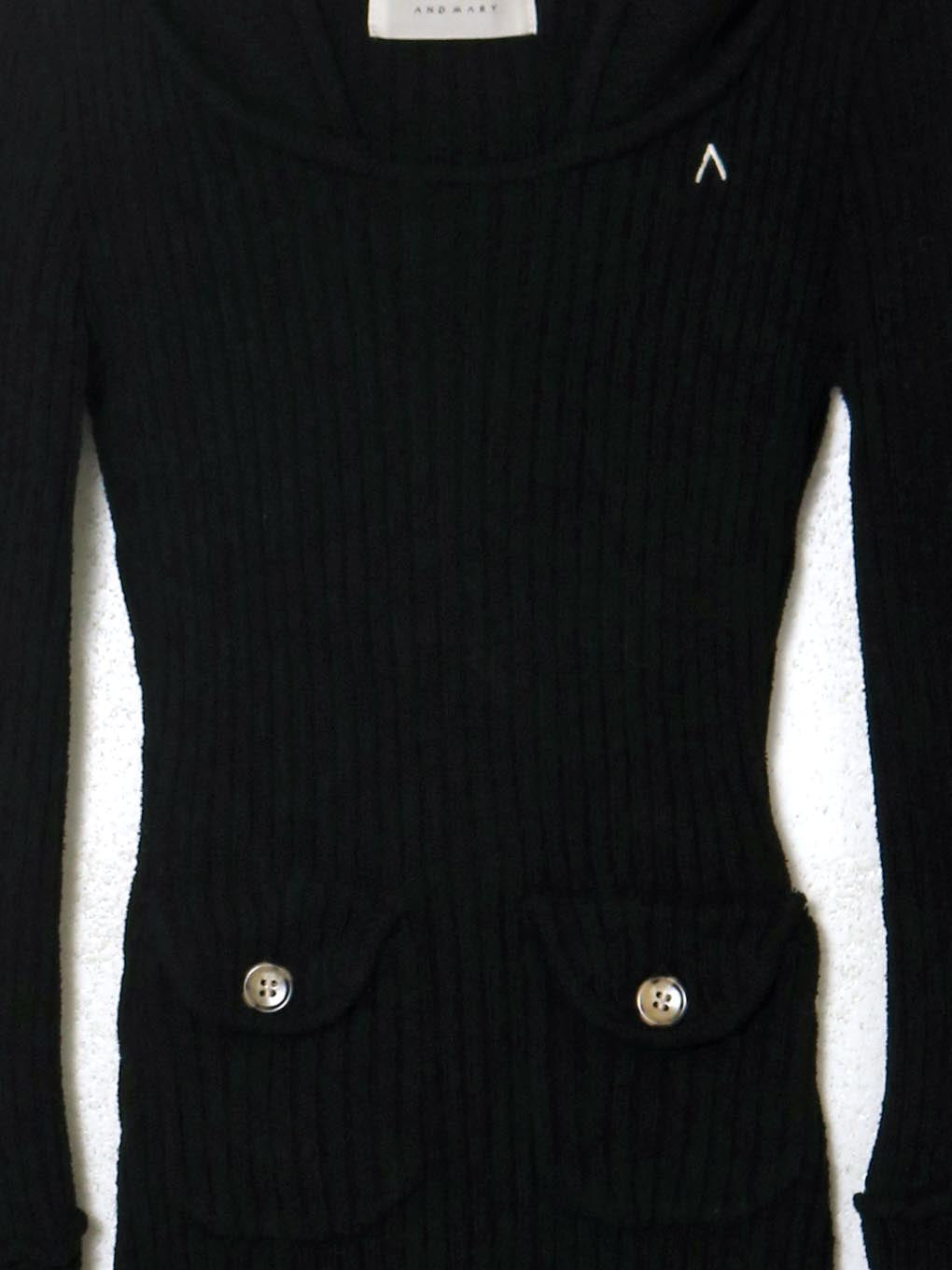 Ashley ribbon knit dress