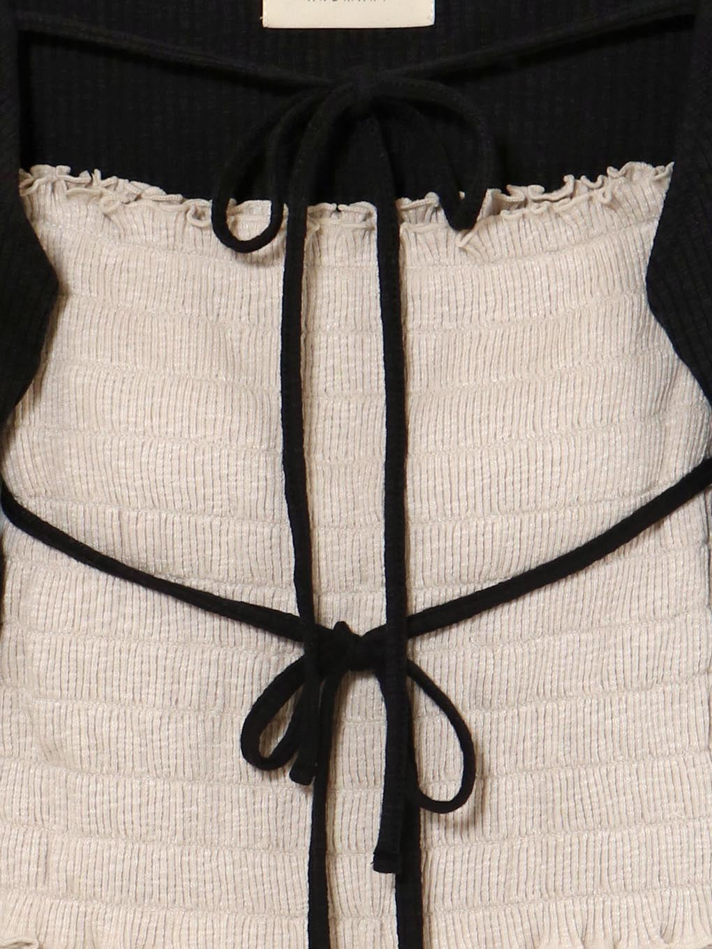 Mei shirring tops