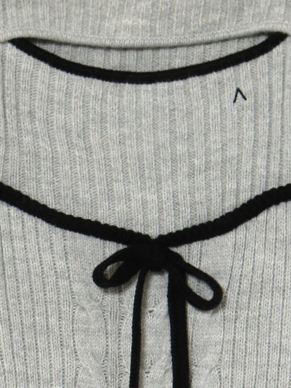 Joan ribbon knit dress