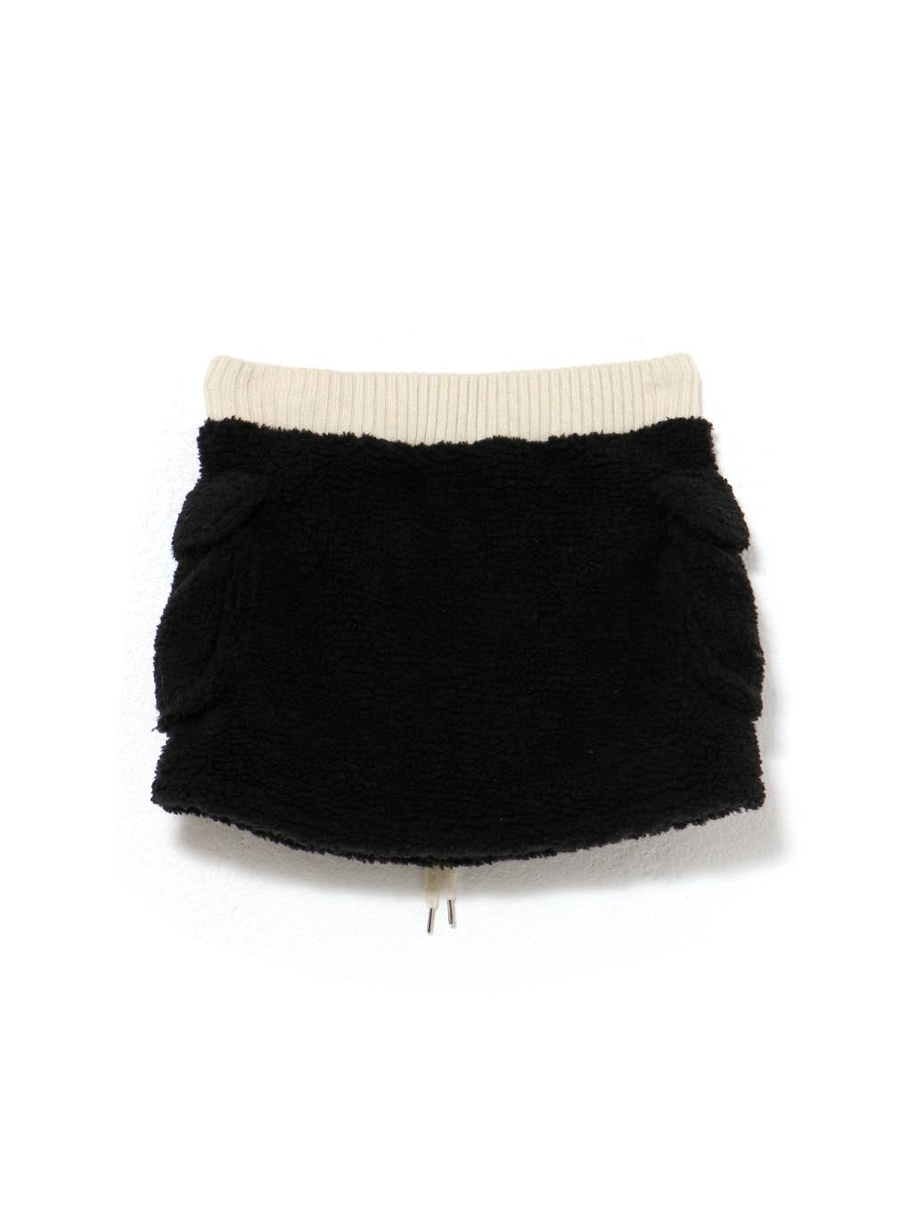 Fluffy mini skirt