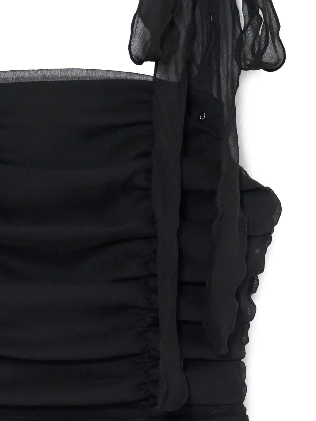 Jury chiffon mini dress