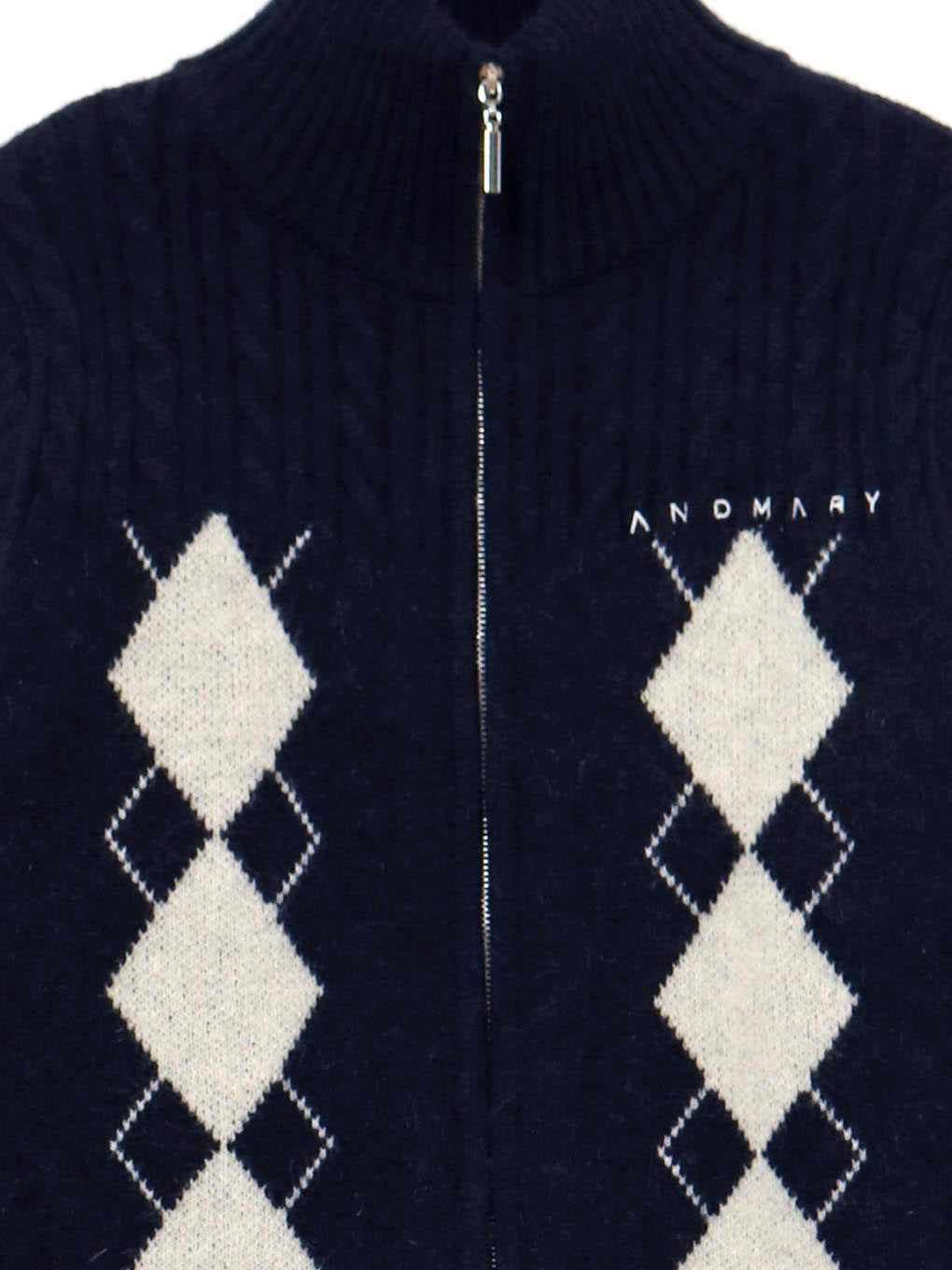 Argyle knit set up