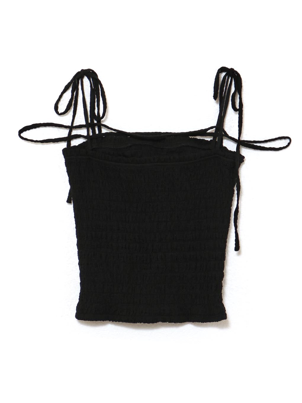 Shirring ribbon camisole