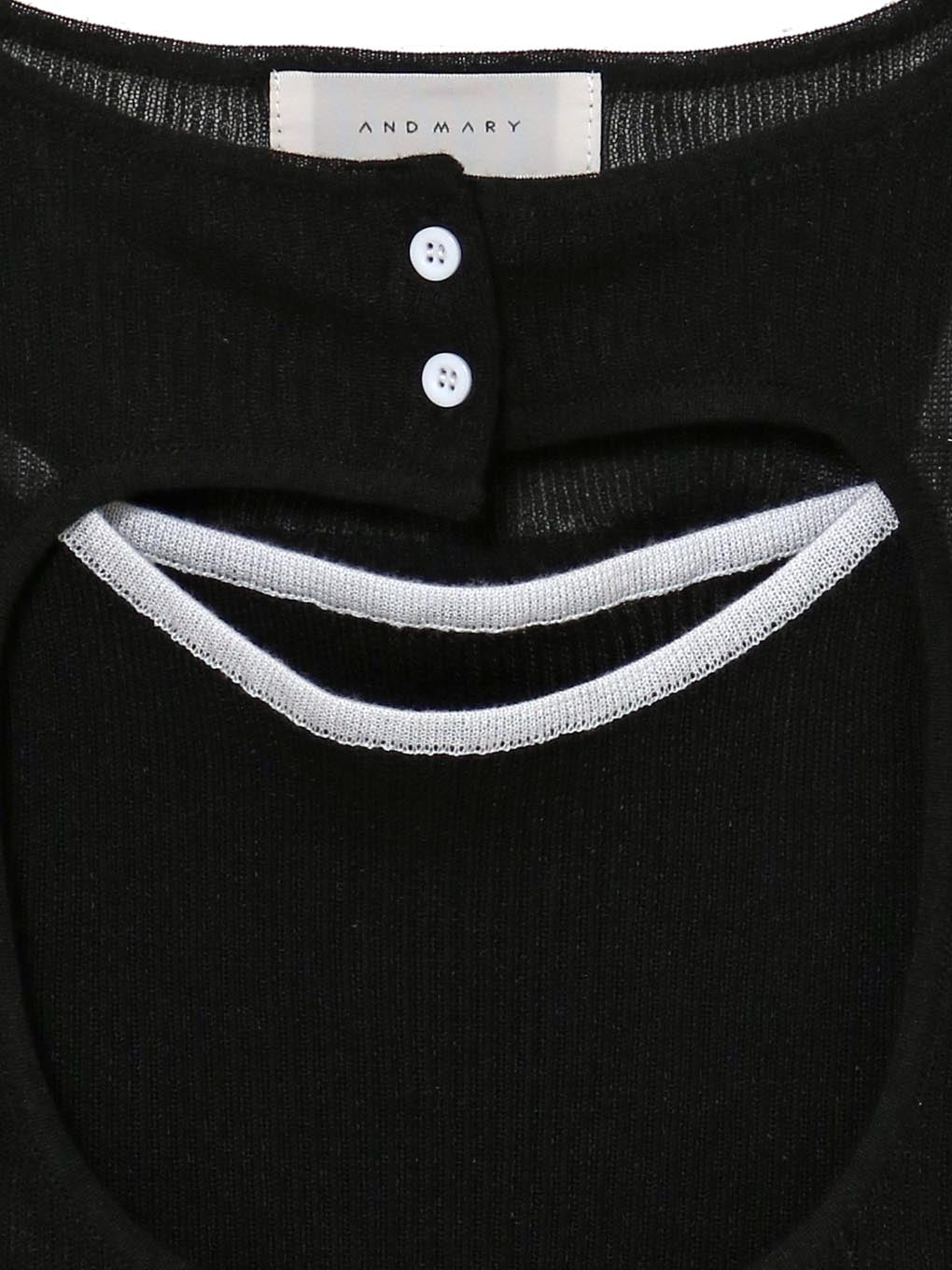 Elf button knit tops