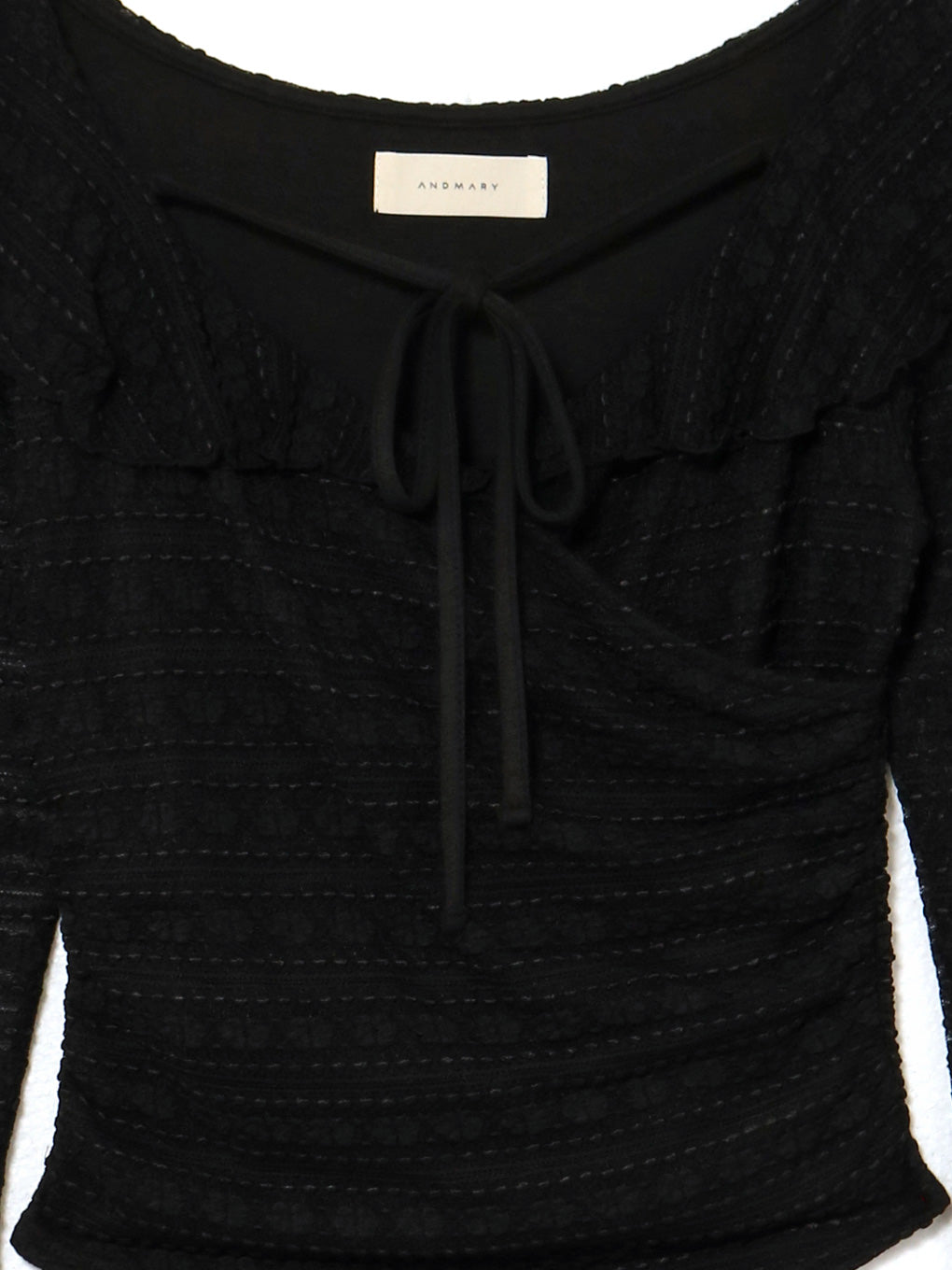 Frill lacy tops