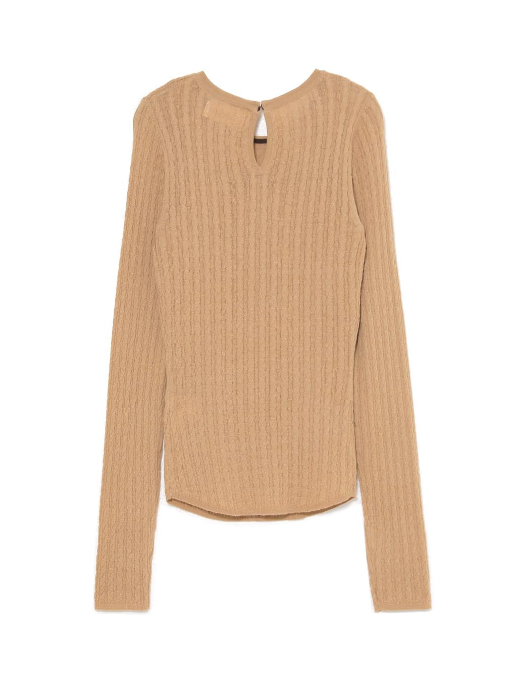 Logo knit tops