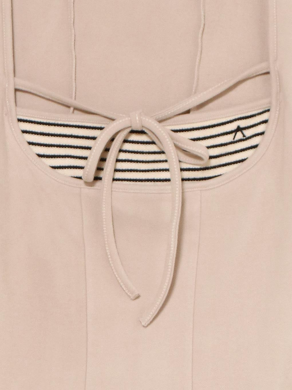 Aiden pleats mini dress