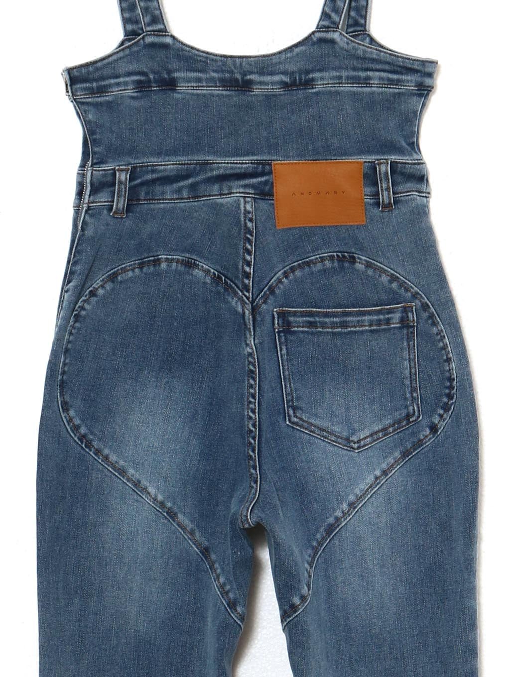 Heart hip denim allinone