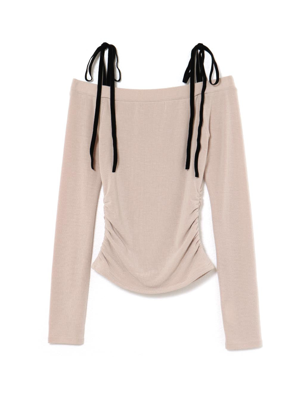 Velour ribbon tops