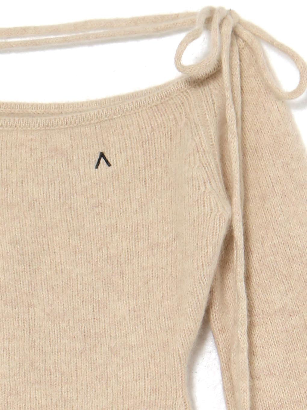 Furry racoon knit set up