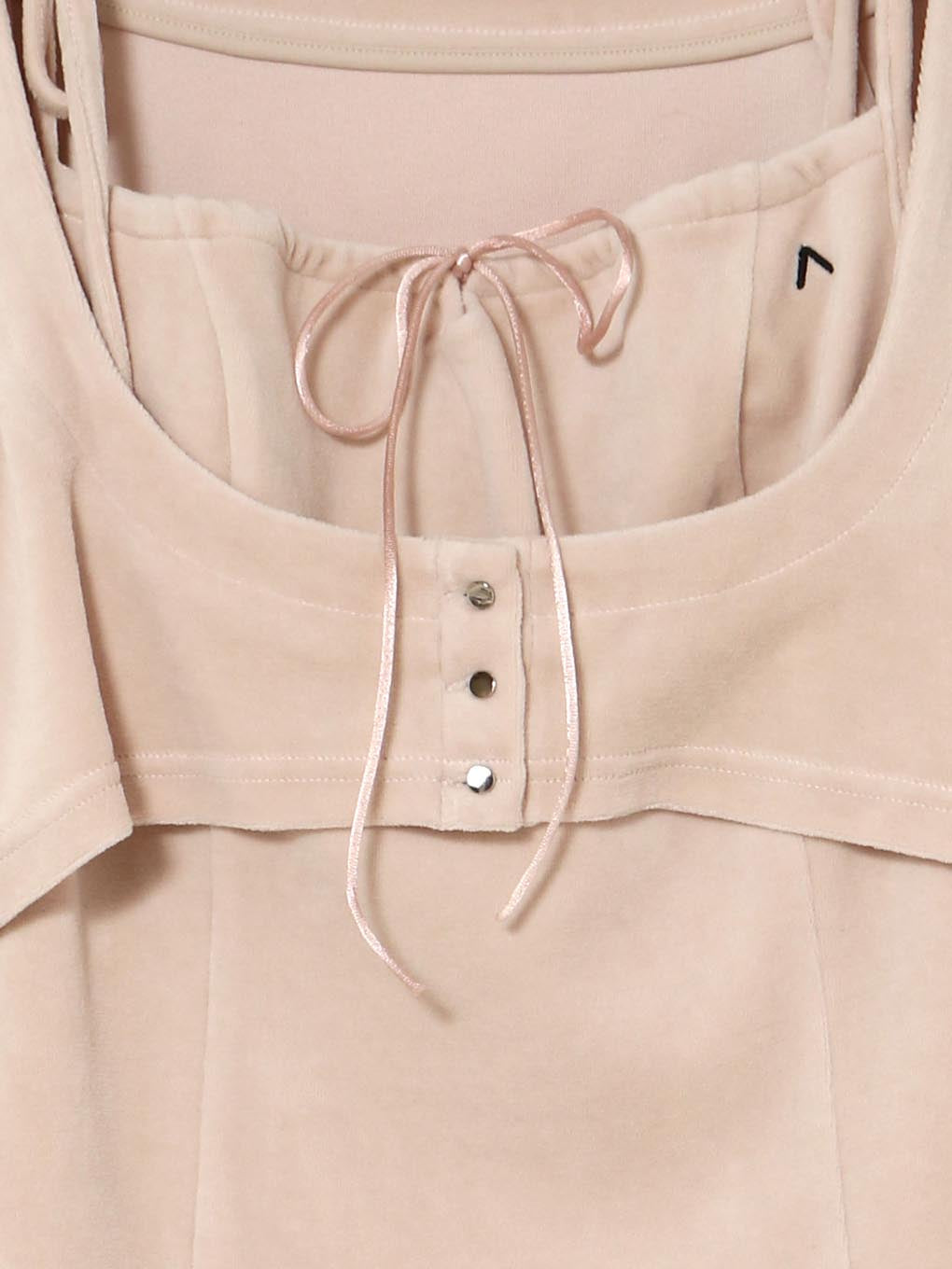 Roy velour set long dress