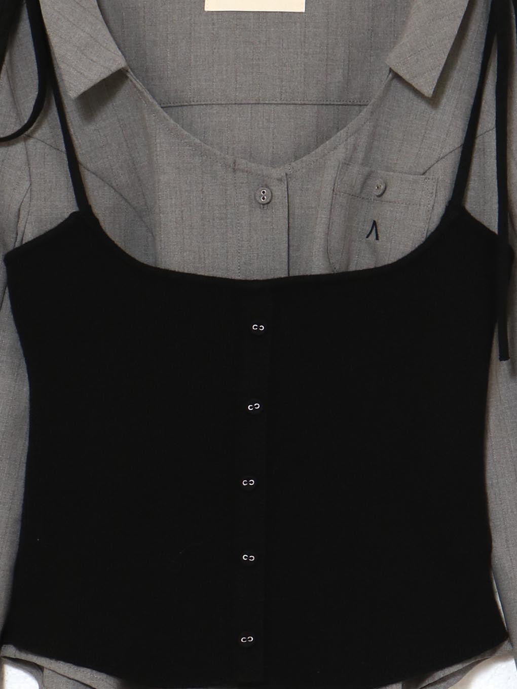 Maya blouse knit set up