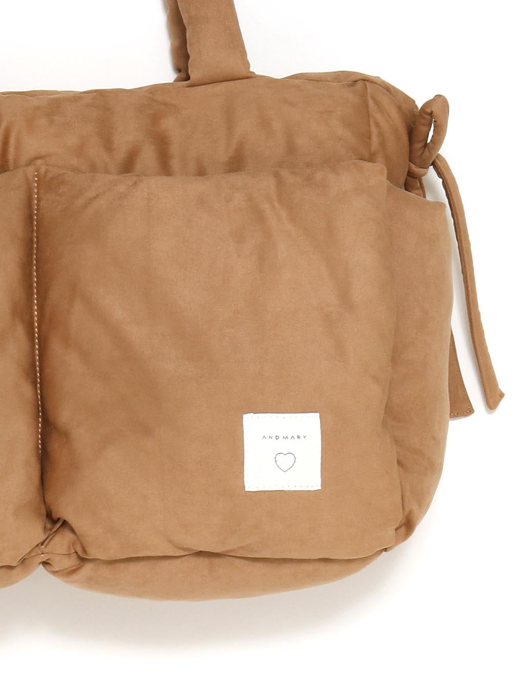 Mary quilting suede bag