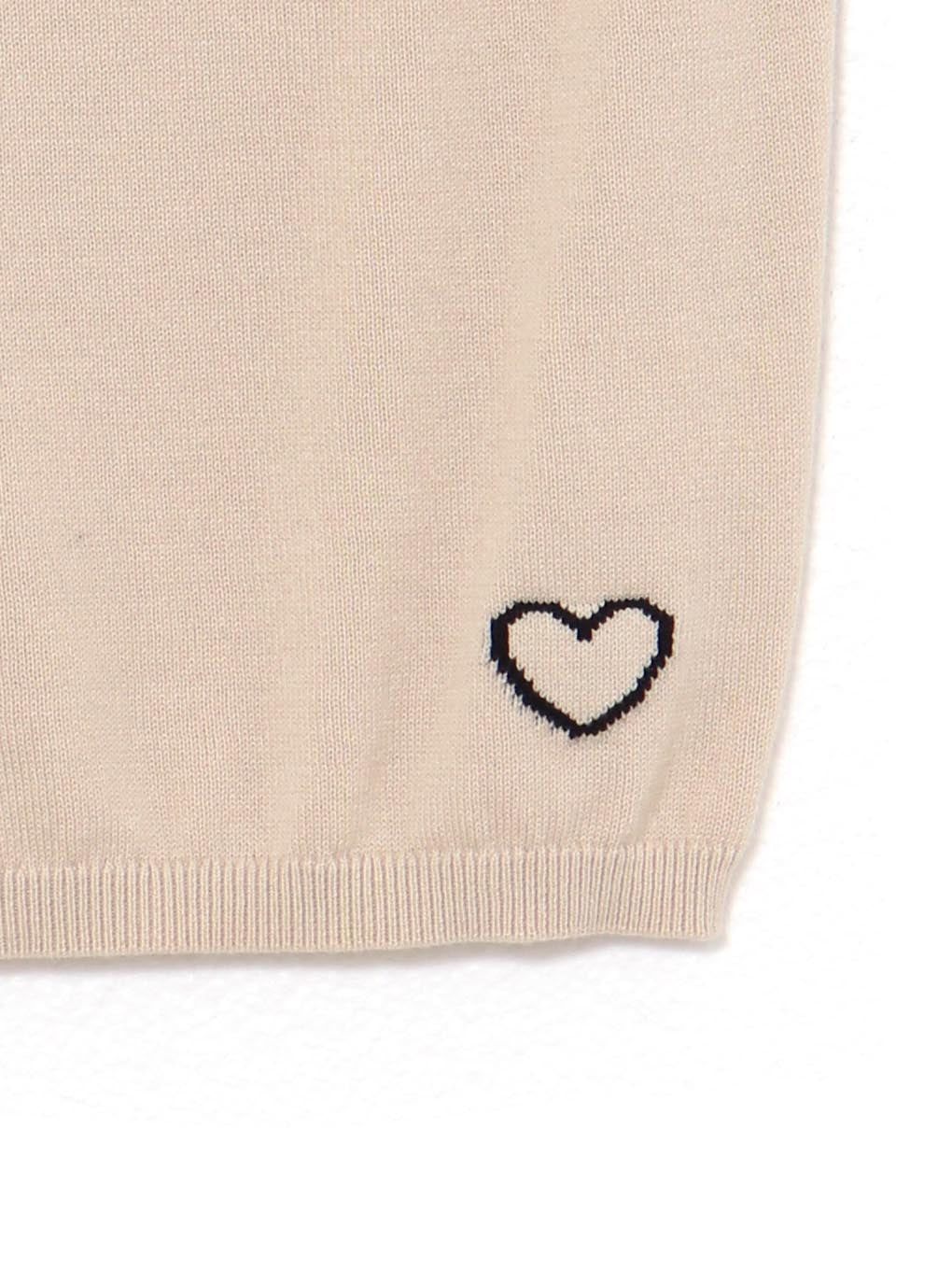 Mary logo knit tops
