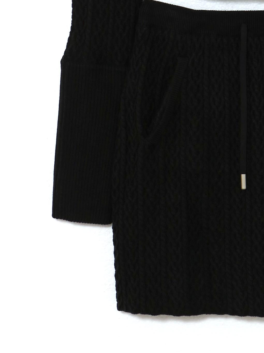 Heart cable knit set up