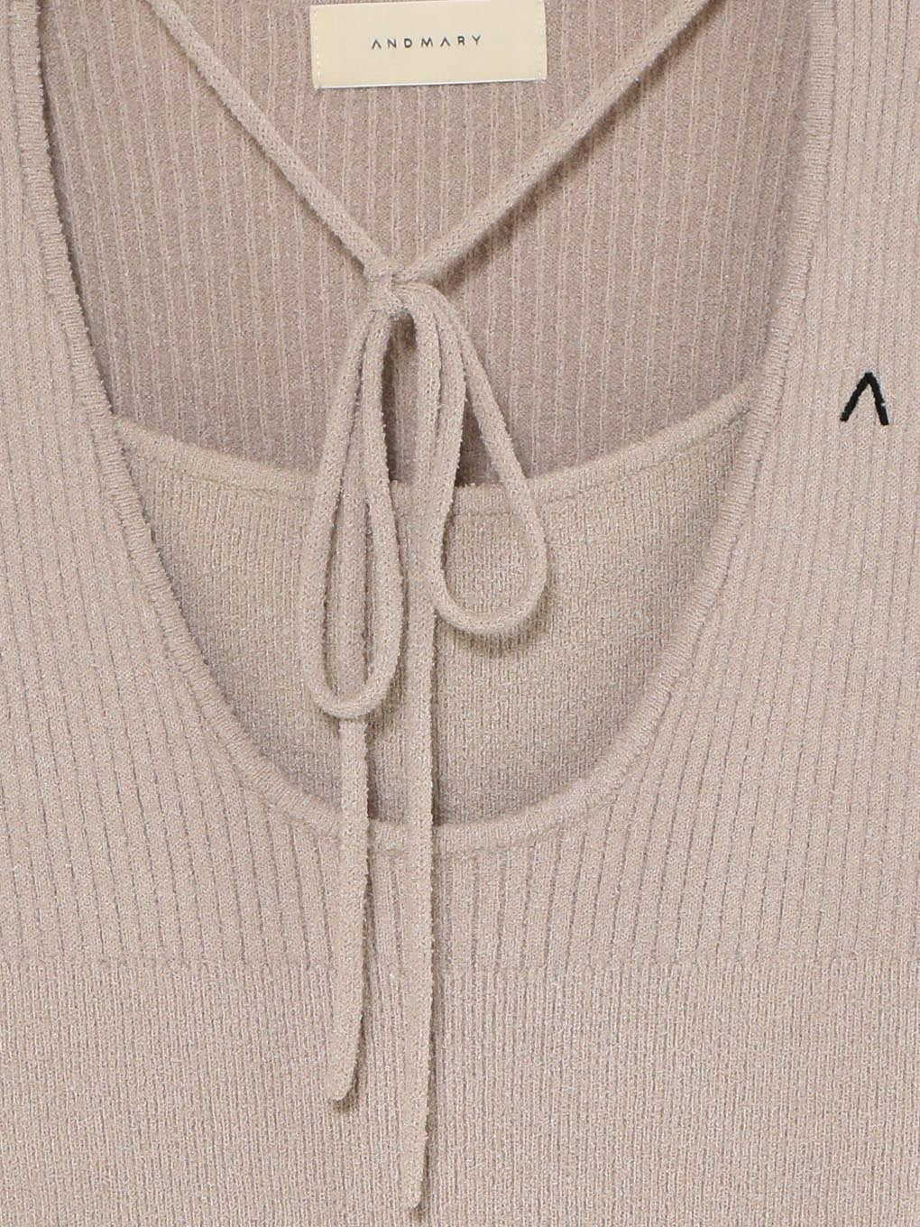 Thalia ribbon knit tops