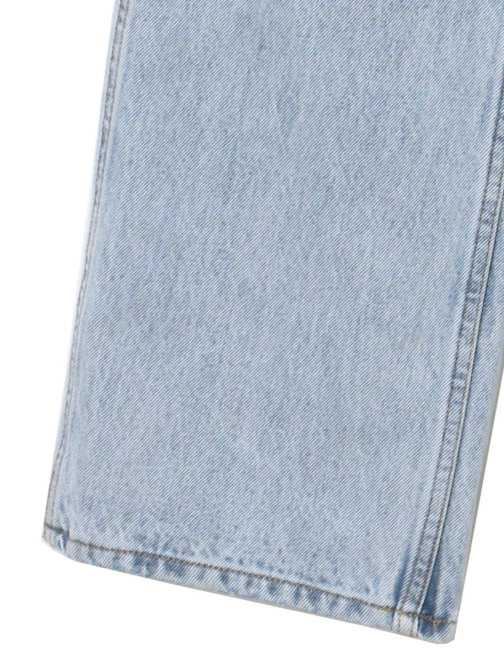 Heart hip wide denim