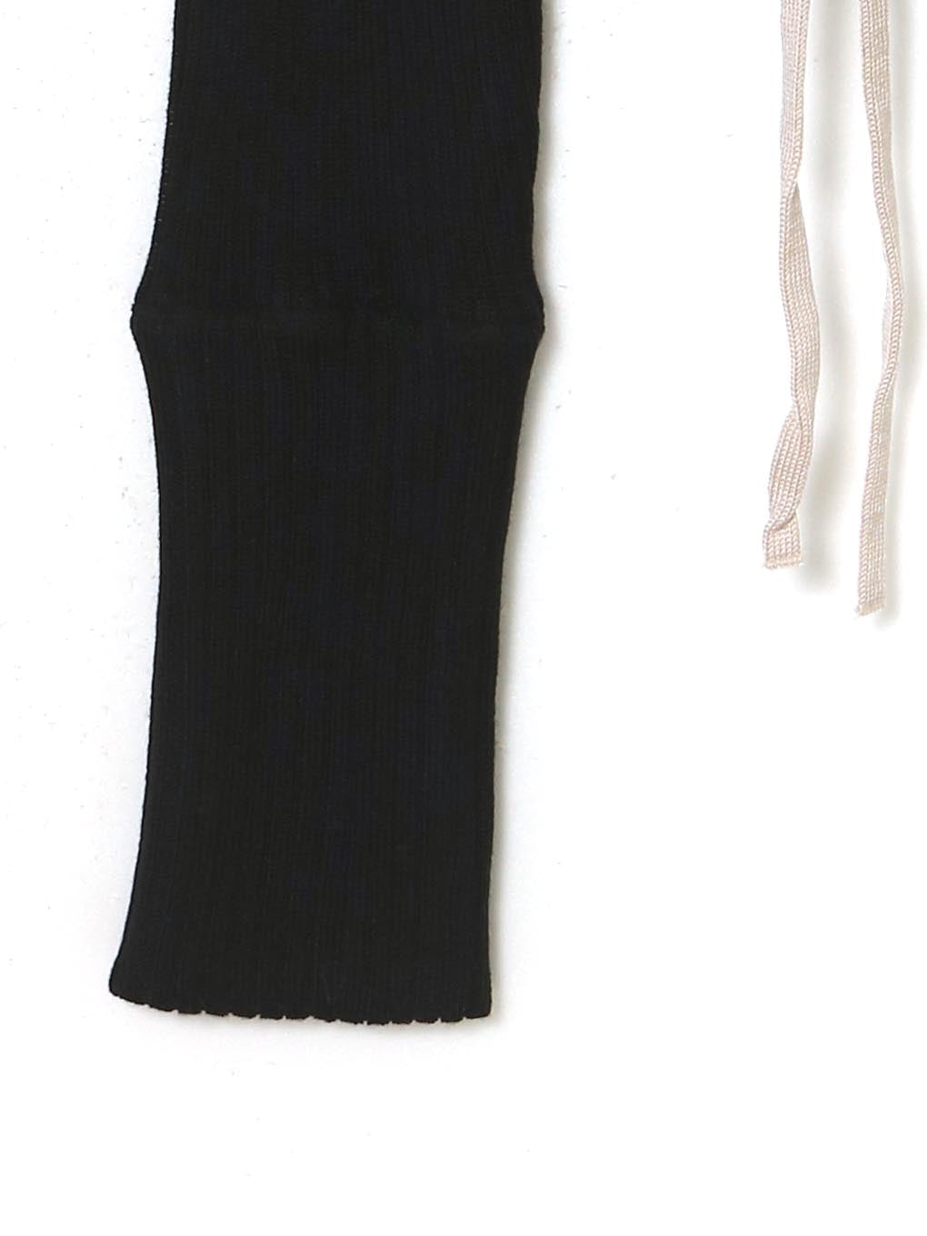 Ribbon silk knit tops