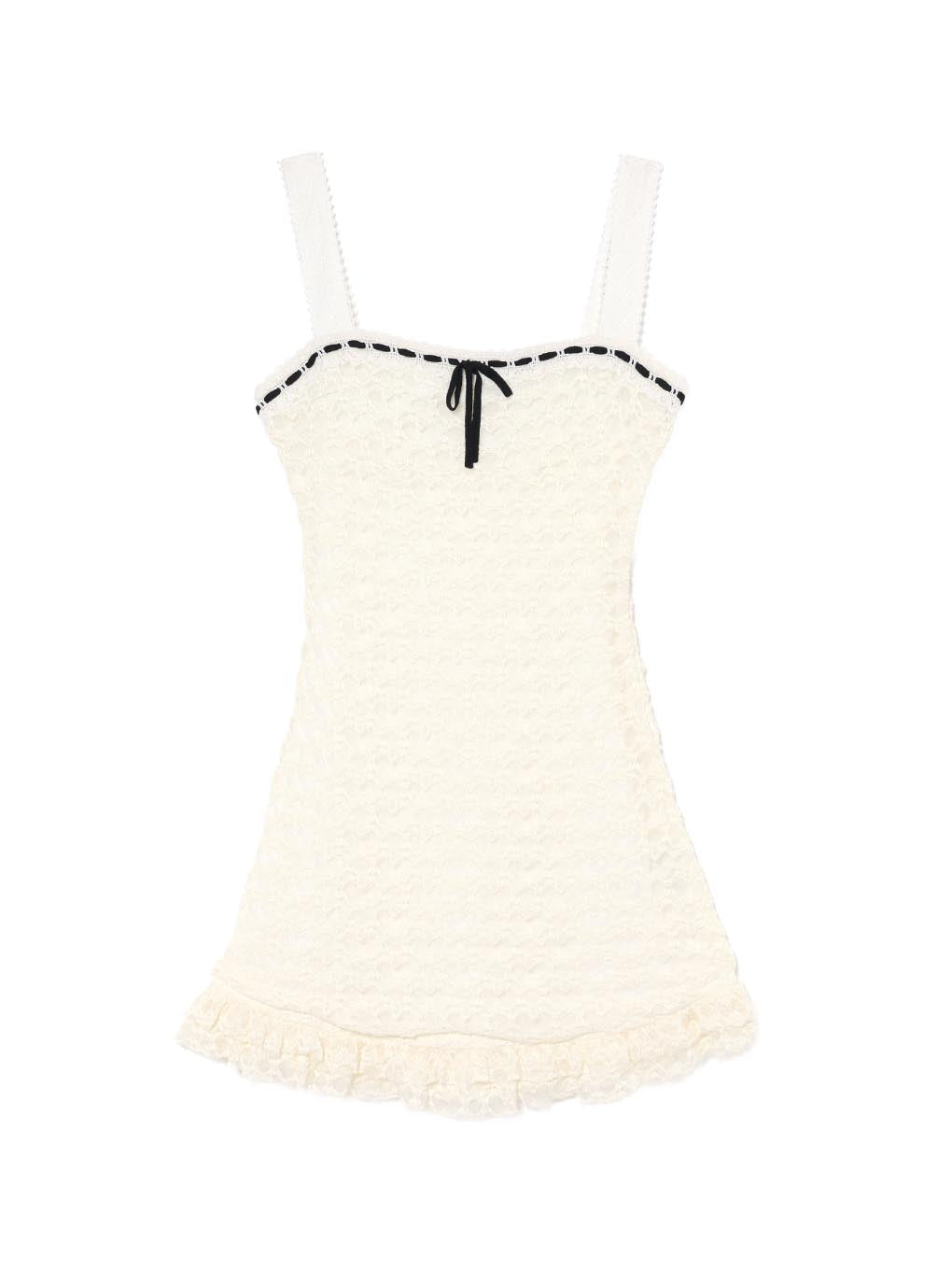 Mona lace set mini dress