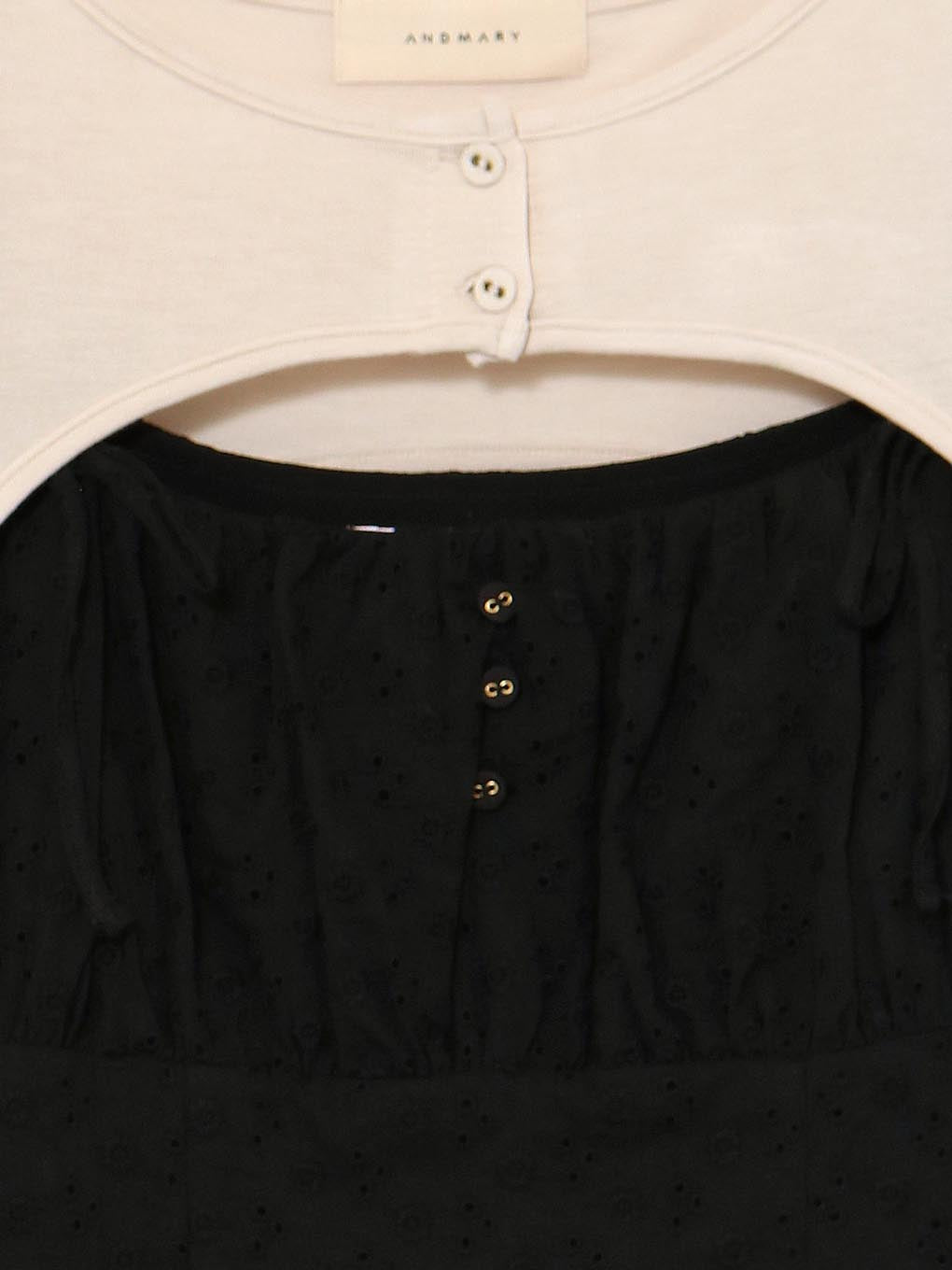 Poppy cotton lace set