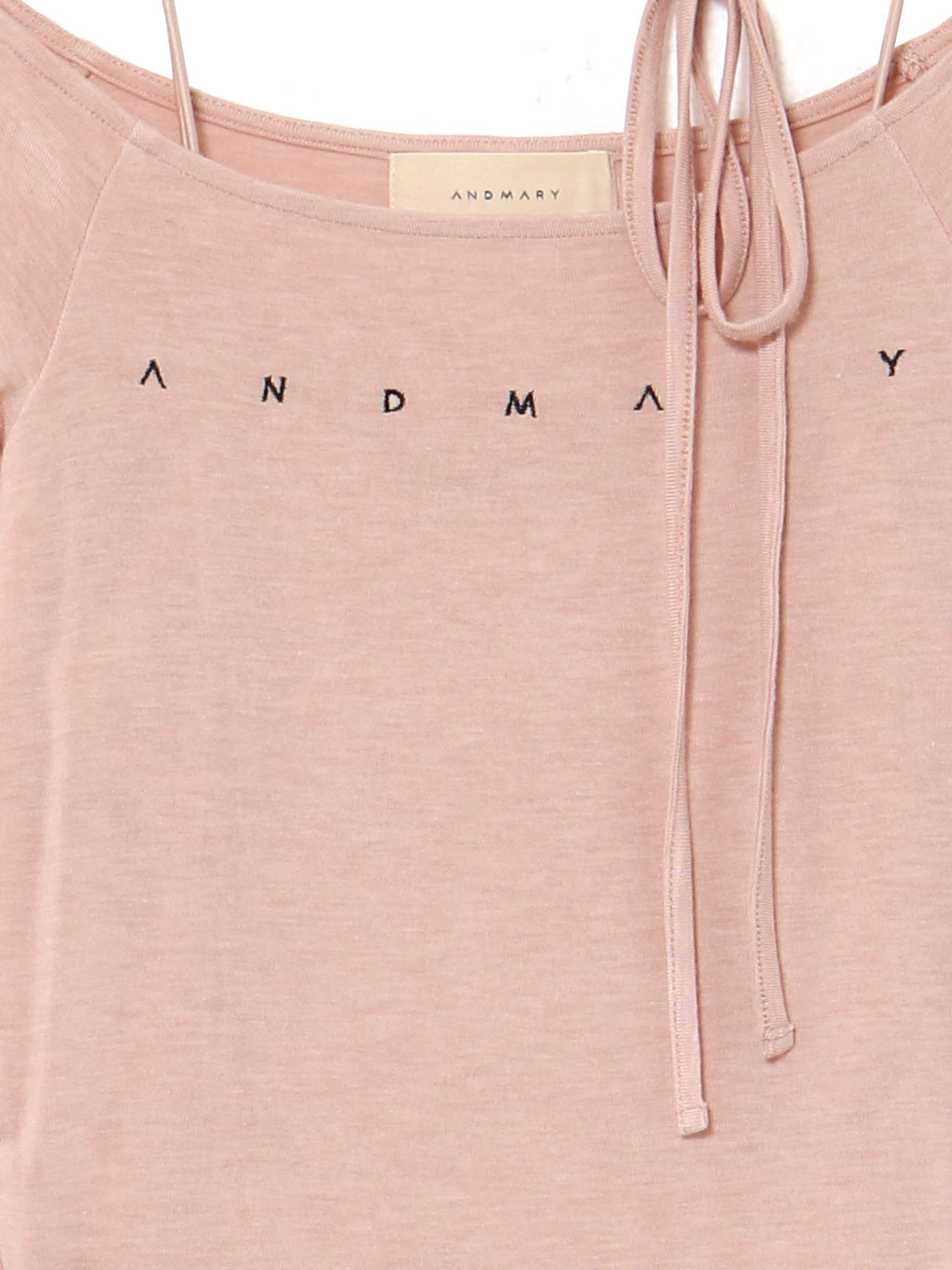 Mary sheer logo tops