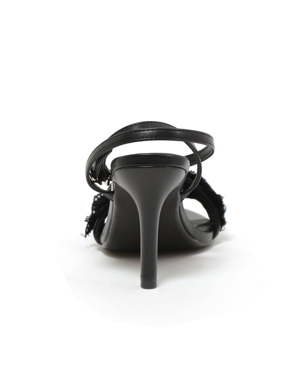 Natalie frill mule high