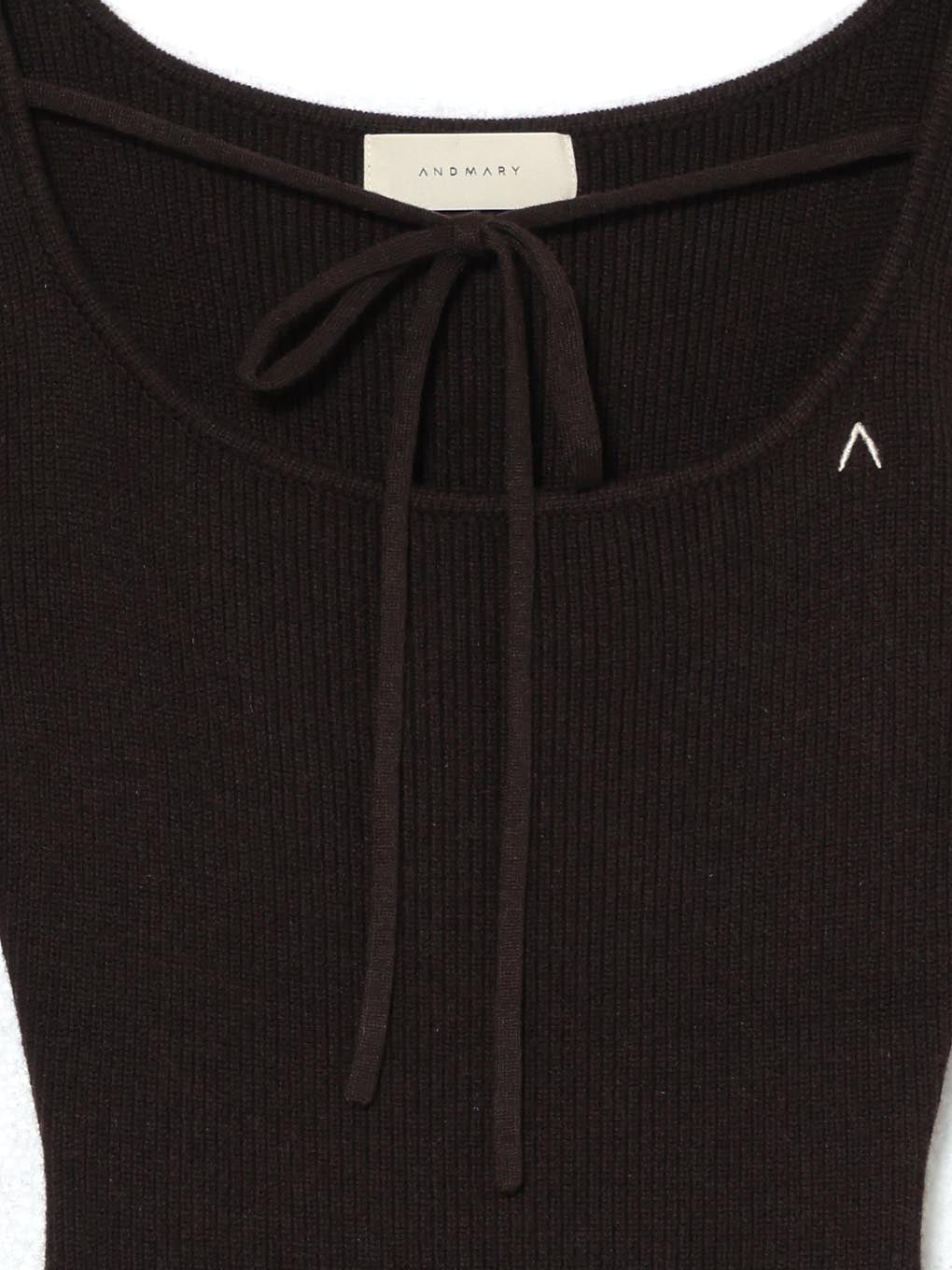 Aletta frill mini dress