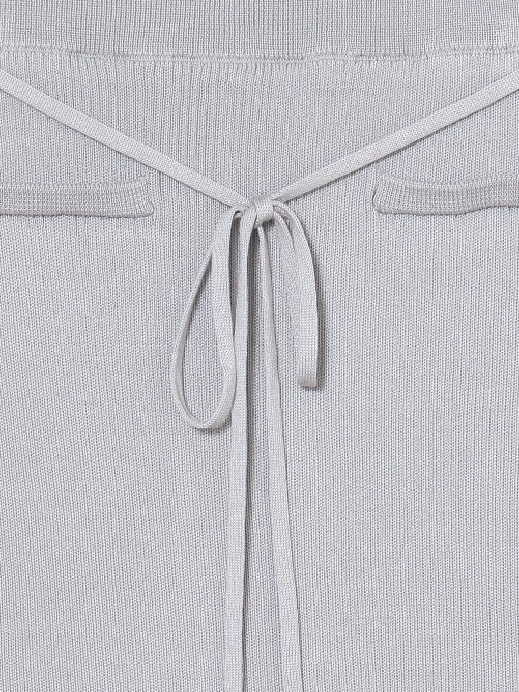 Lilly silk knit skirt