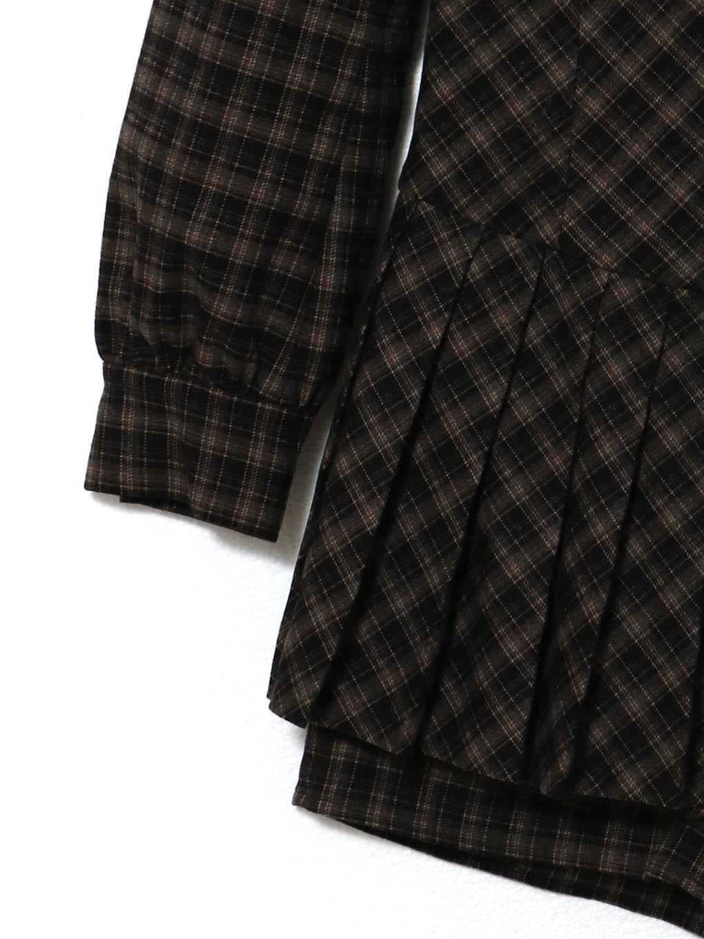 Renon pleats mini dress