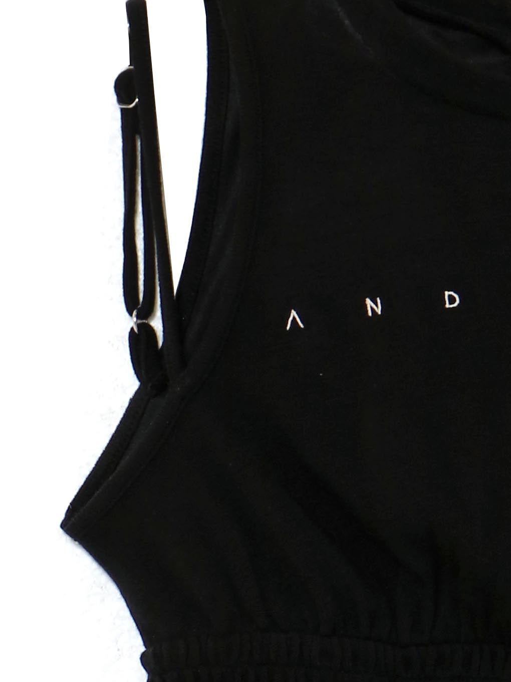 Ami shirring logo tops