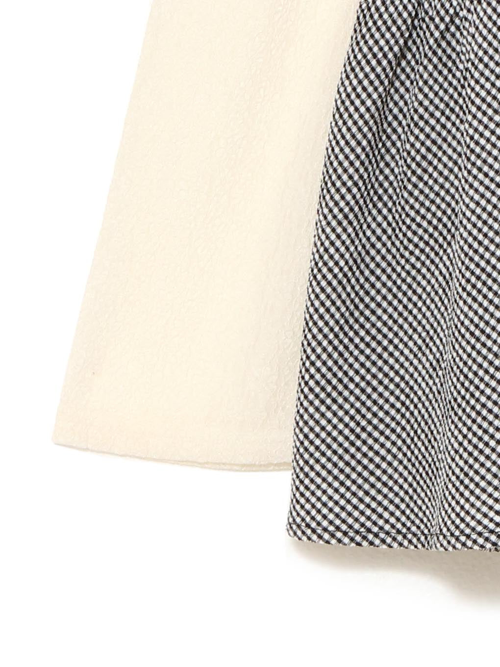 Betty shirring mini dress