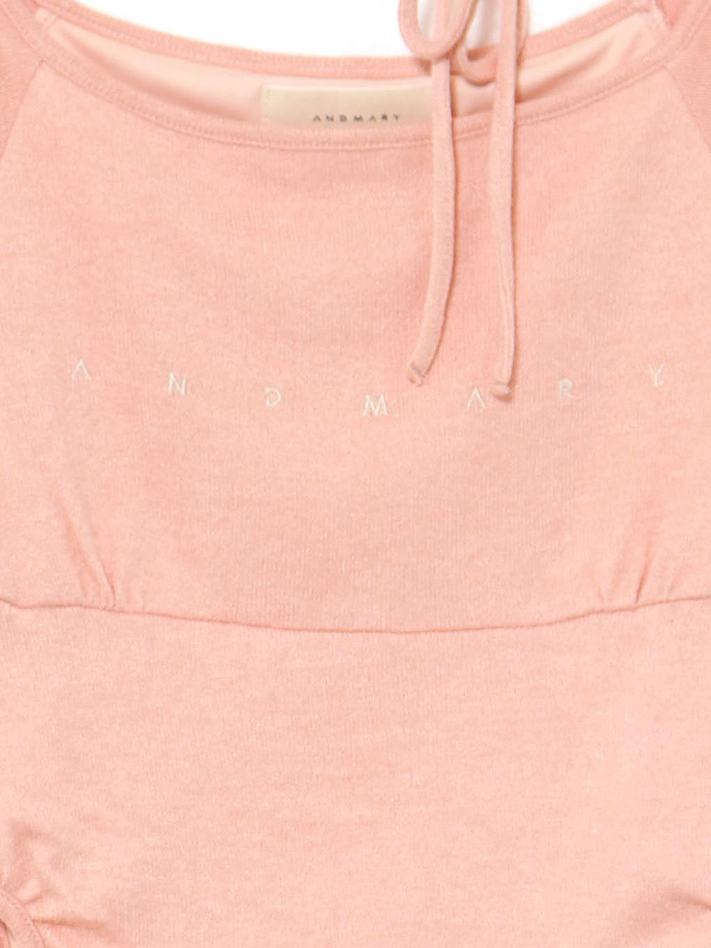 Mary logo ribbon tops