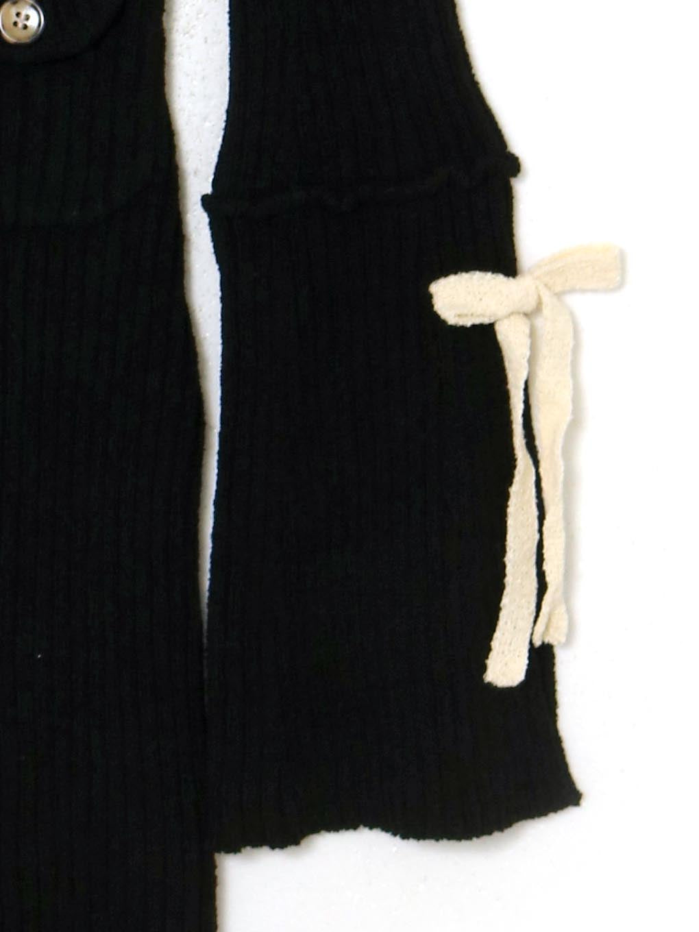 Ashley ribbon knit dress