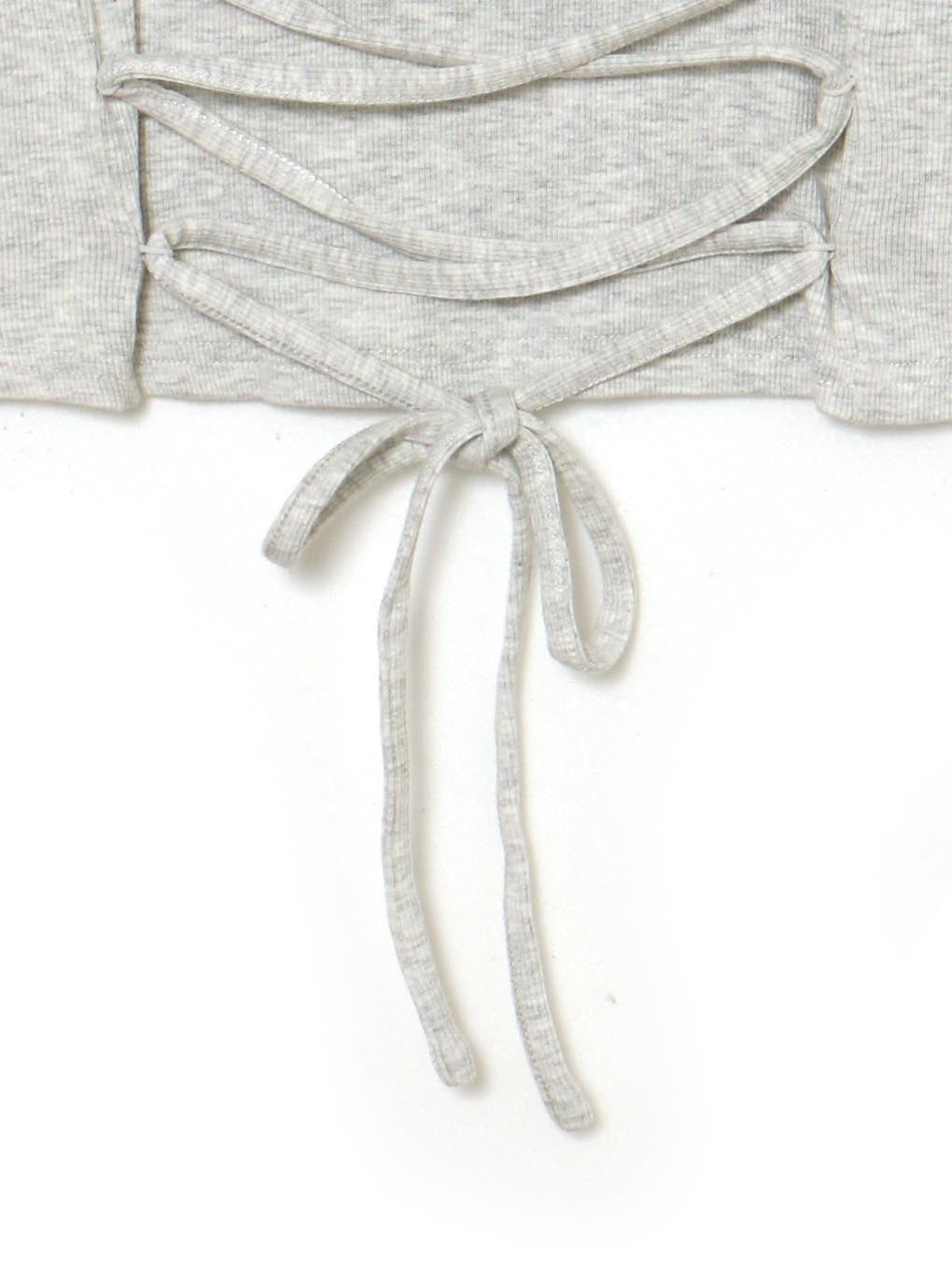 Stacy laceup tops