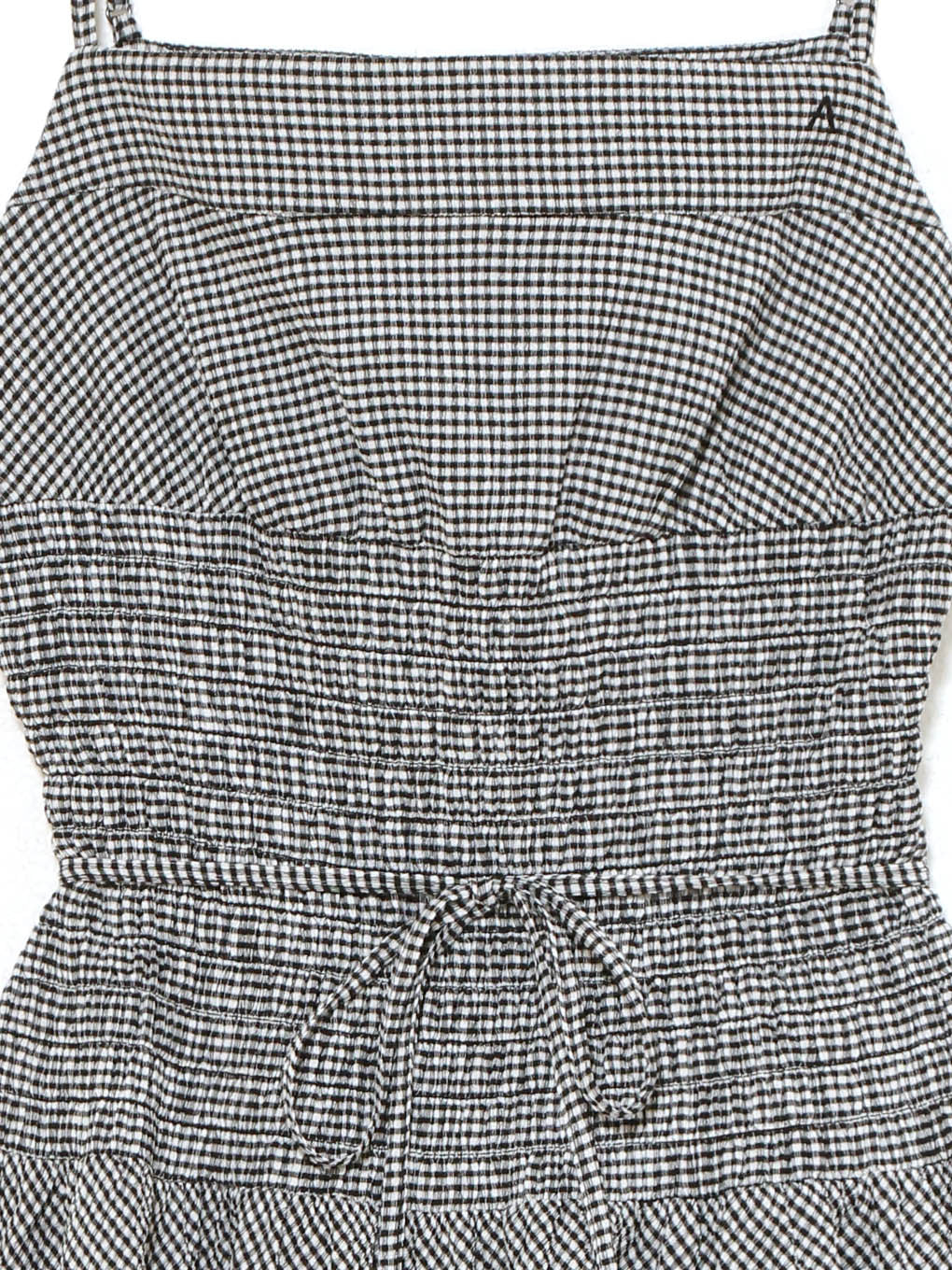 Betty shirring mini dress