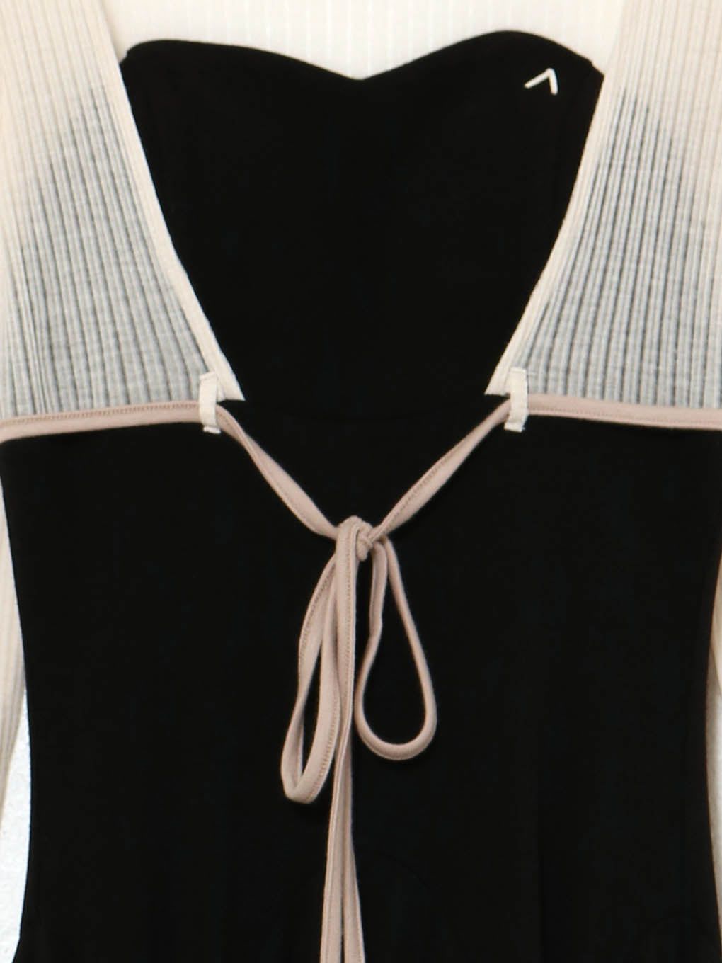 Lona ribbon mini dress