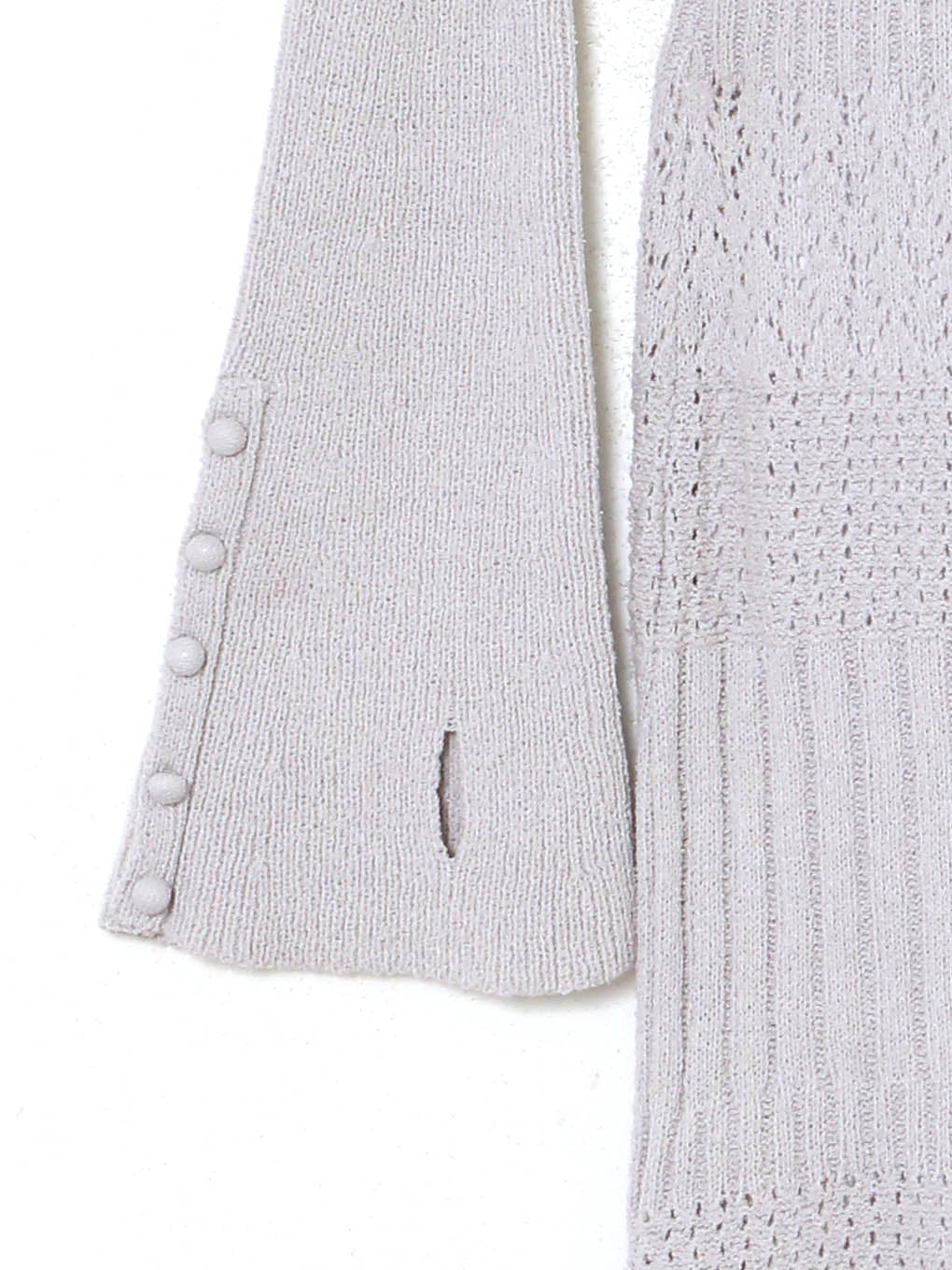 Layered crochet dress