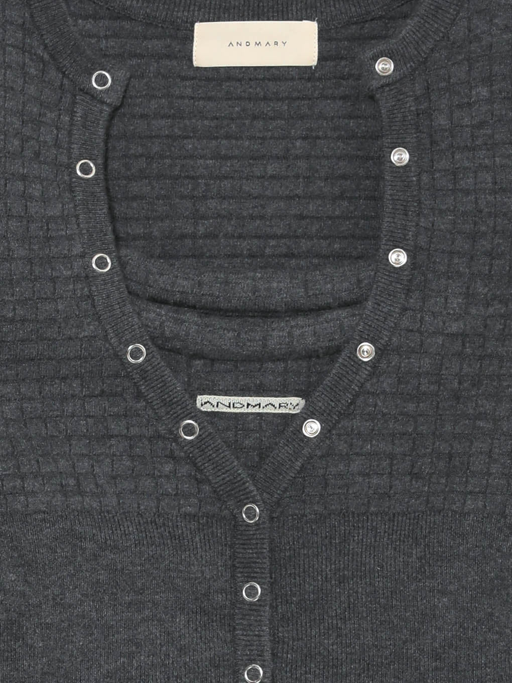 Waffle cardigan set tops