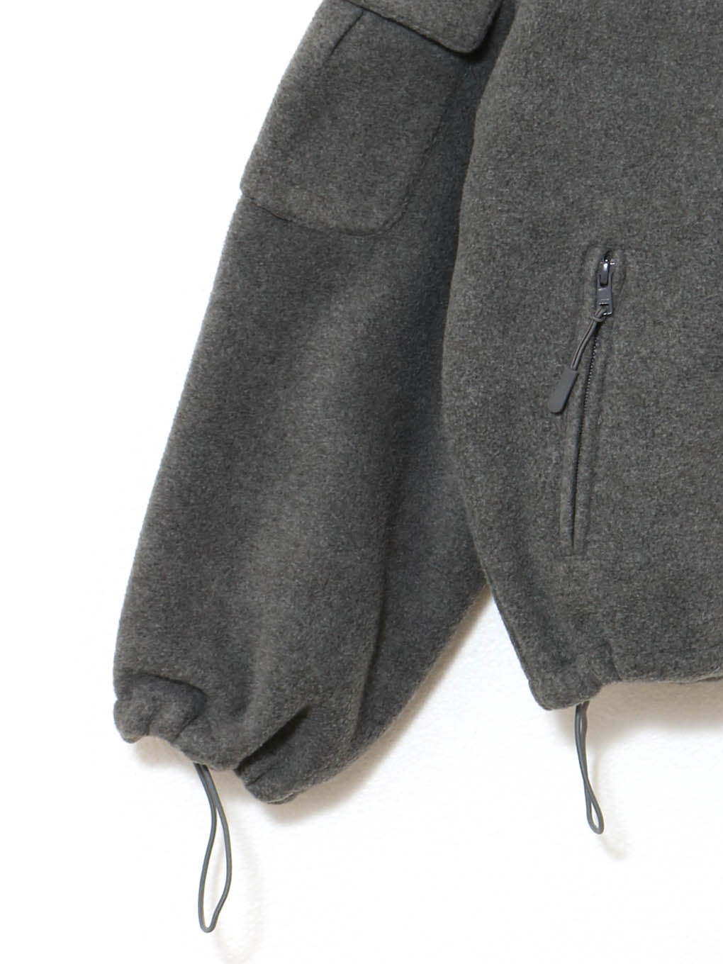 Mary logo fleece jacket