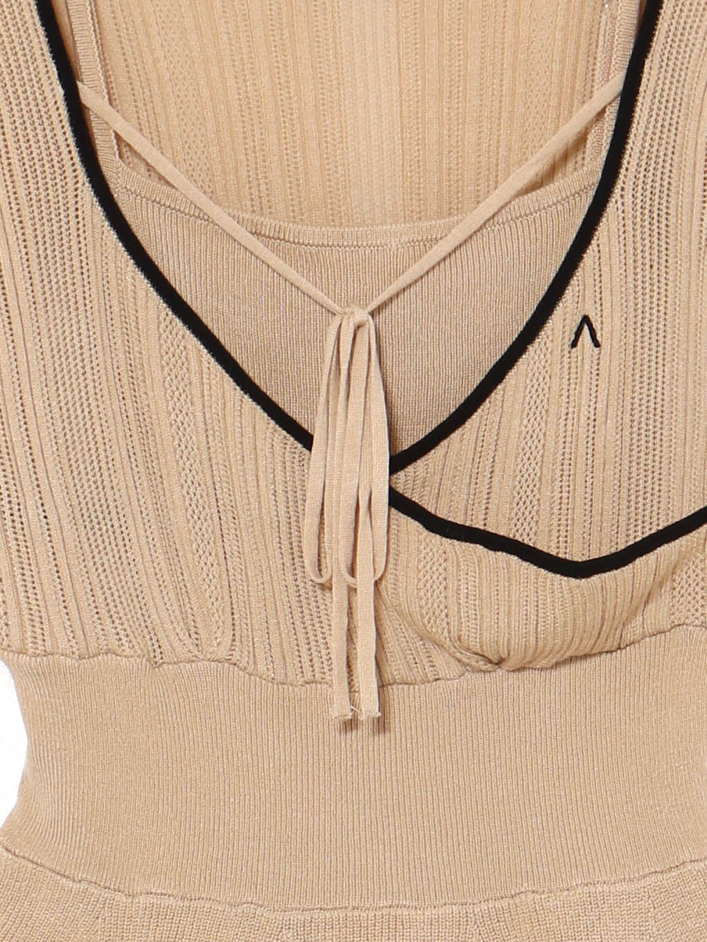 Peplum crochet knit set up