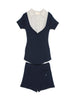 navy / F