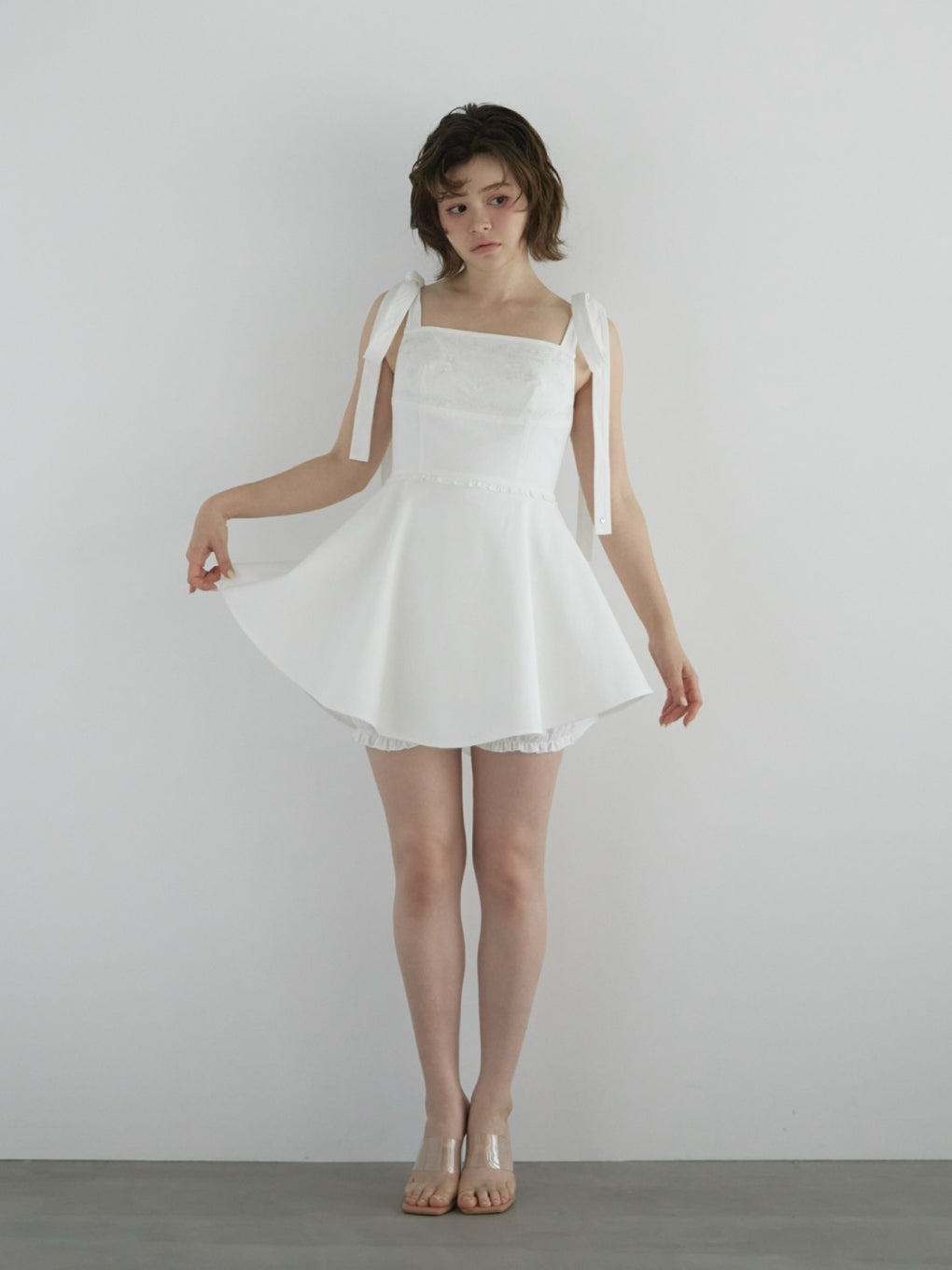 Mary embroidery dress